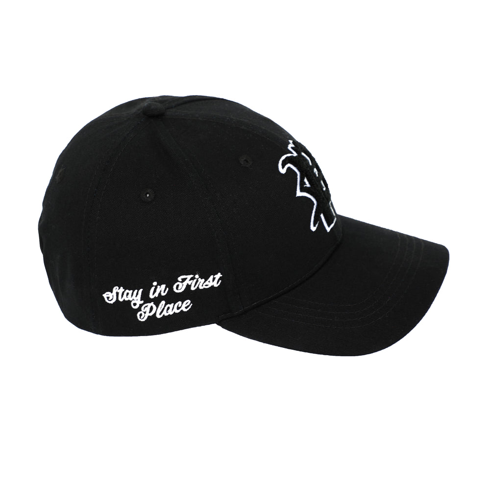 Pure Chenille Trucker - Black
