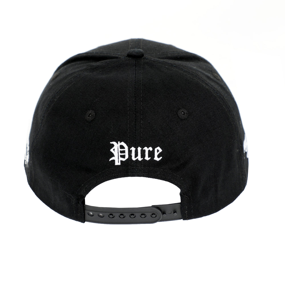Pure Chenille Trucker - Black