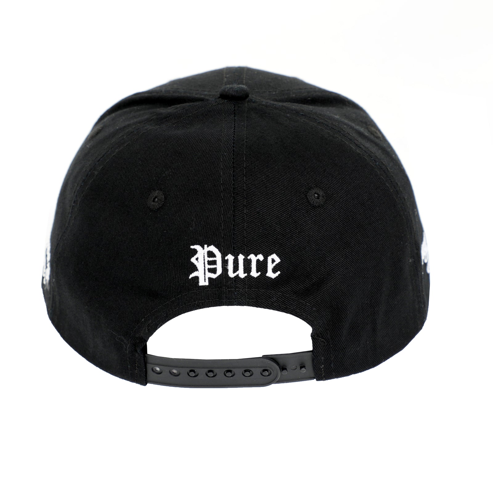 Pure Chenille Trucker - Black