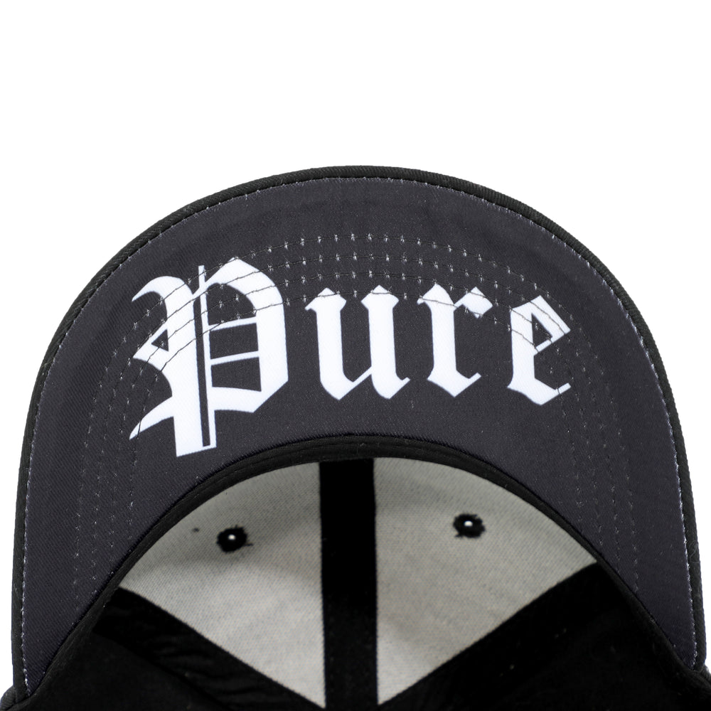 Pure Chenille Trucker - Black