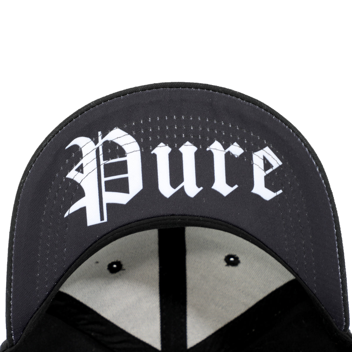PURE CHENILLE TRUCKER - BLACK