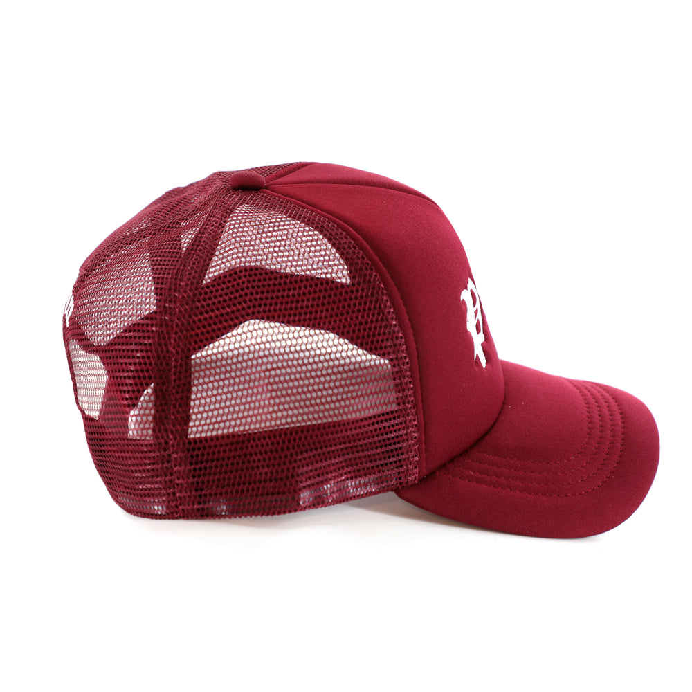 Pure Logo Snapback in burgundy – view 2 of 4