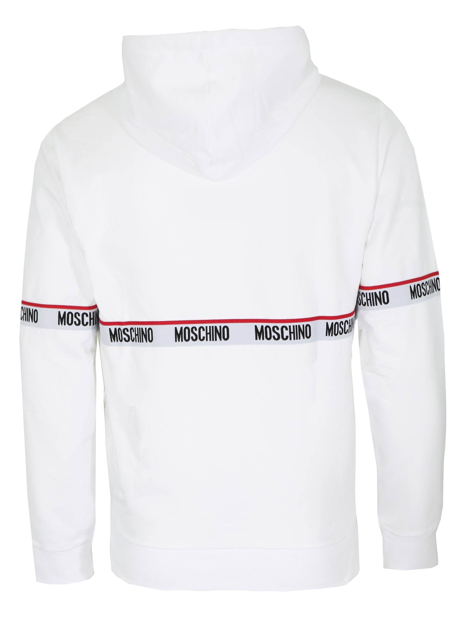 Moschino Logo Band Sweatshirt in white – view 2 of 3