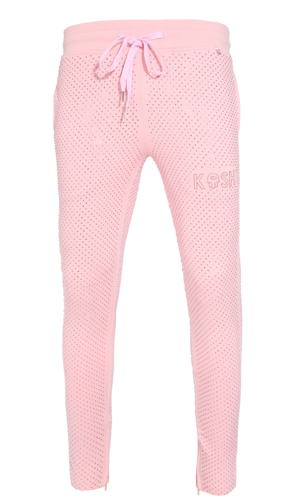 Kash All Over Diamond Track Pants in pink – view 2 of 5