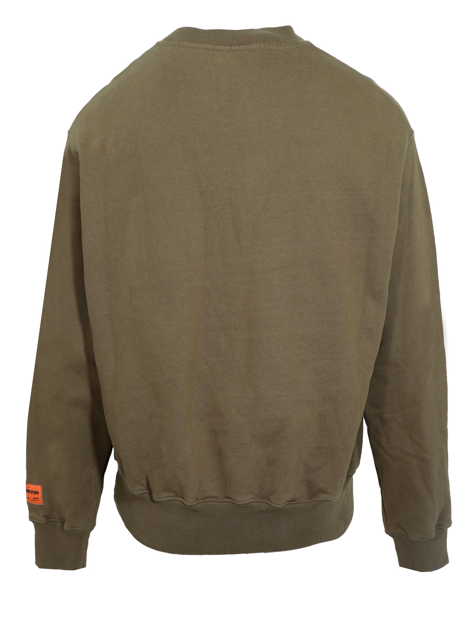 Heron Preston Misprinted Heron Crewneck - Olive – view 2 of 2