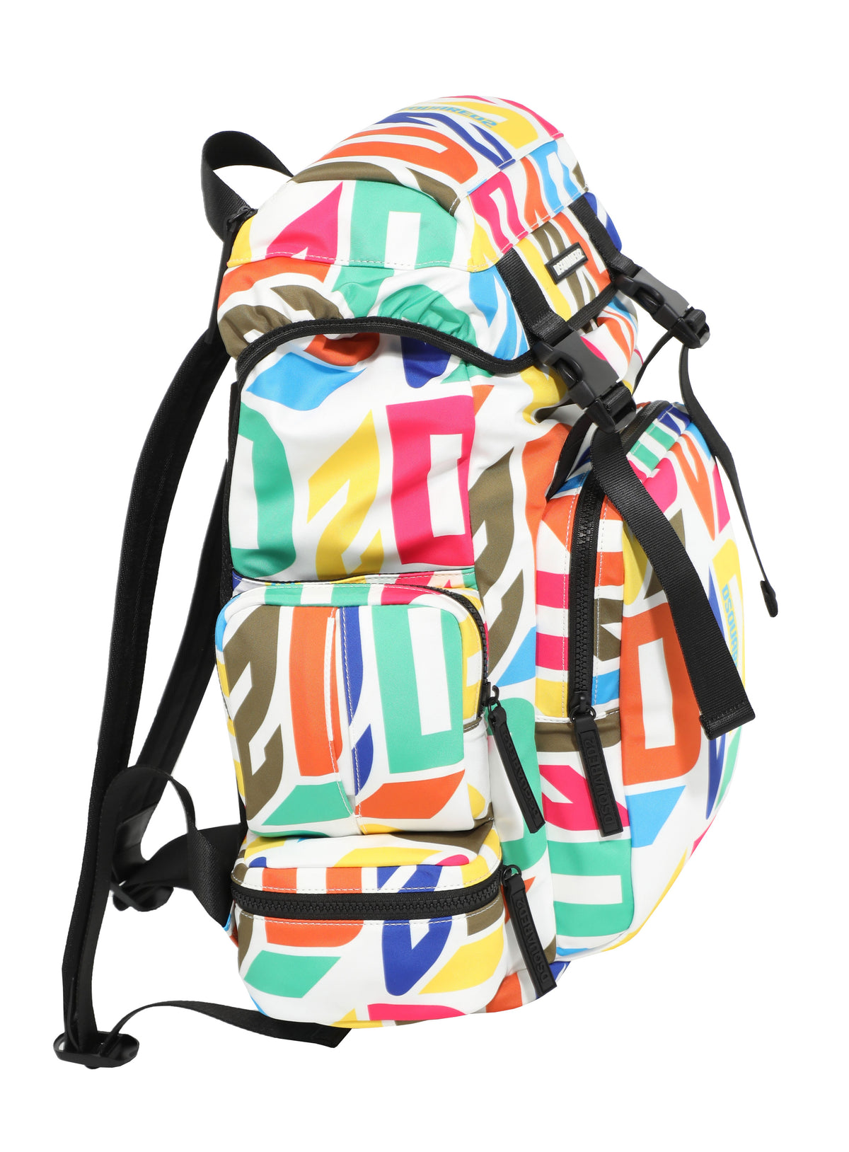 DSQUARED MONOGRAM BACKPACK - MULTI
