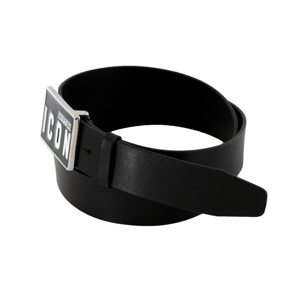 Dsquared2 Black Leather Belt - NWT DSquared 2 Wingtips & Belt Dsquared2 | Mercari main image 4