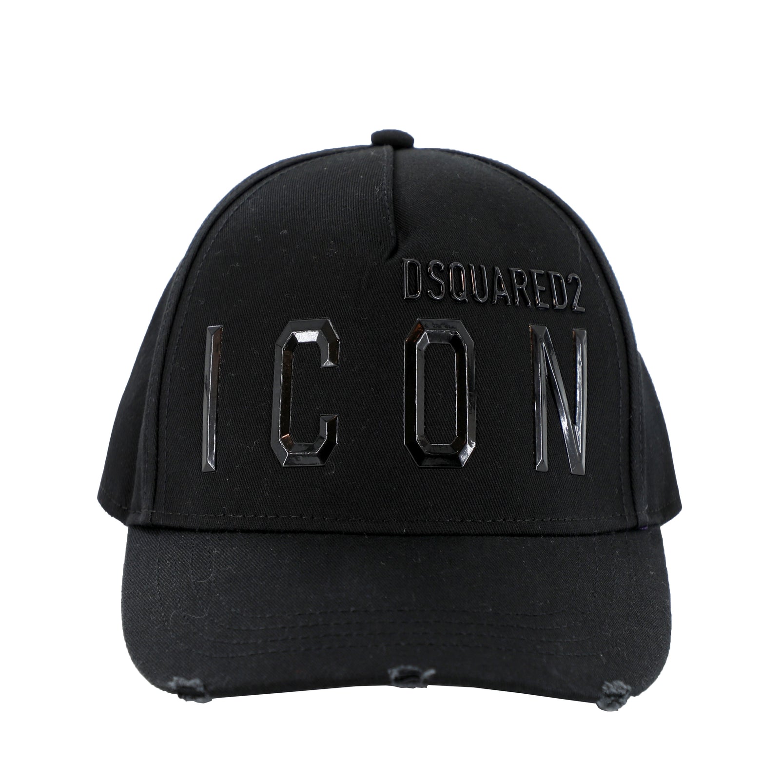 DSQUARED2 Be Icon Baseball Cap in black – view 1 of 2