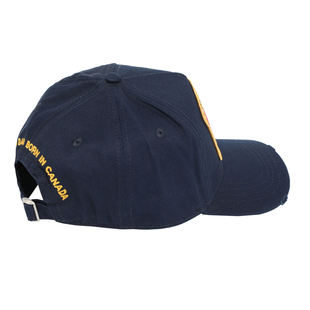 DSQUARED2 Flag Hat in navy – view 3 of 3