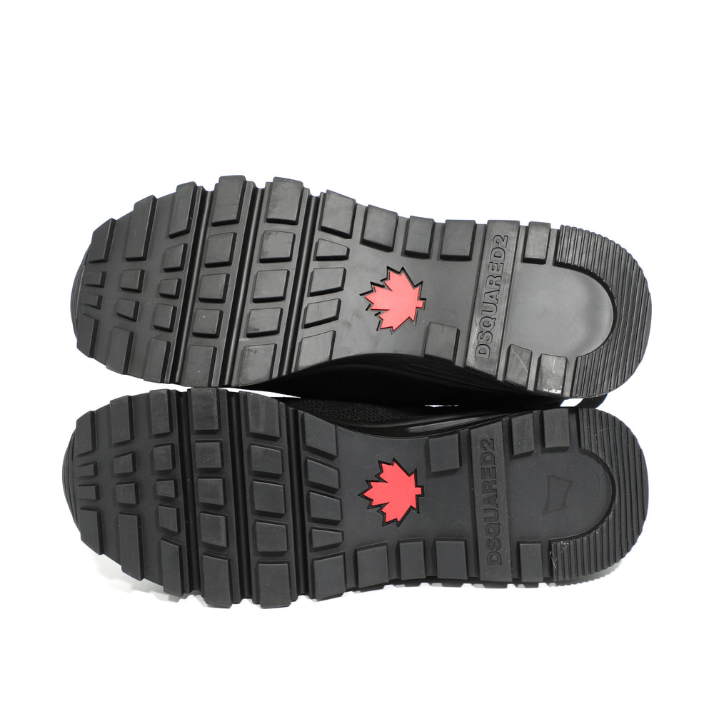 DSQUARED2 Mesh Sneakers in black – view 3 of 4