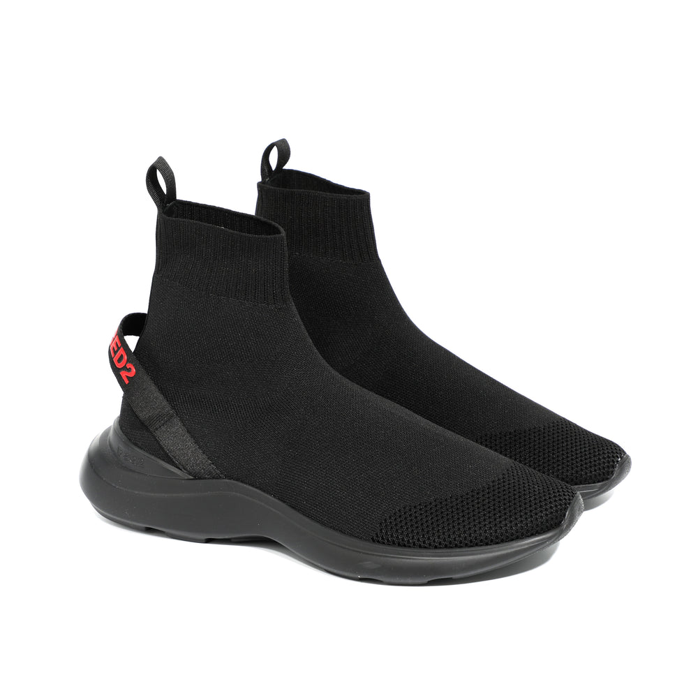 DSQUARED2 Recycled Mesh Sneakers in black – view 1 of 4