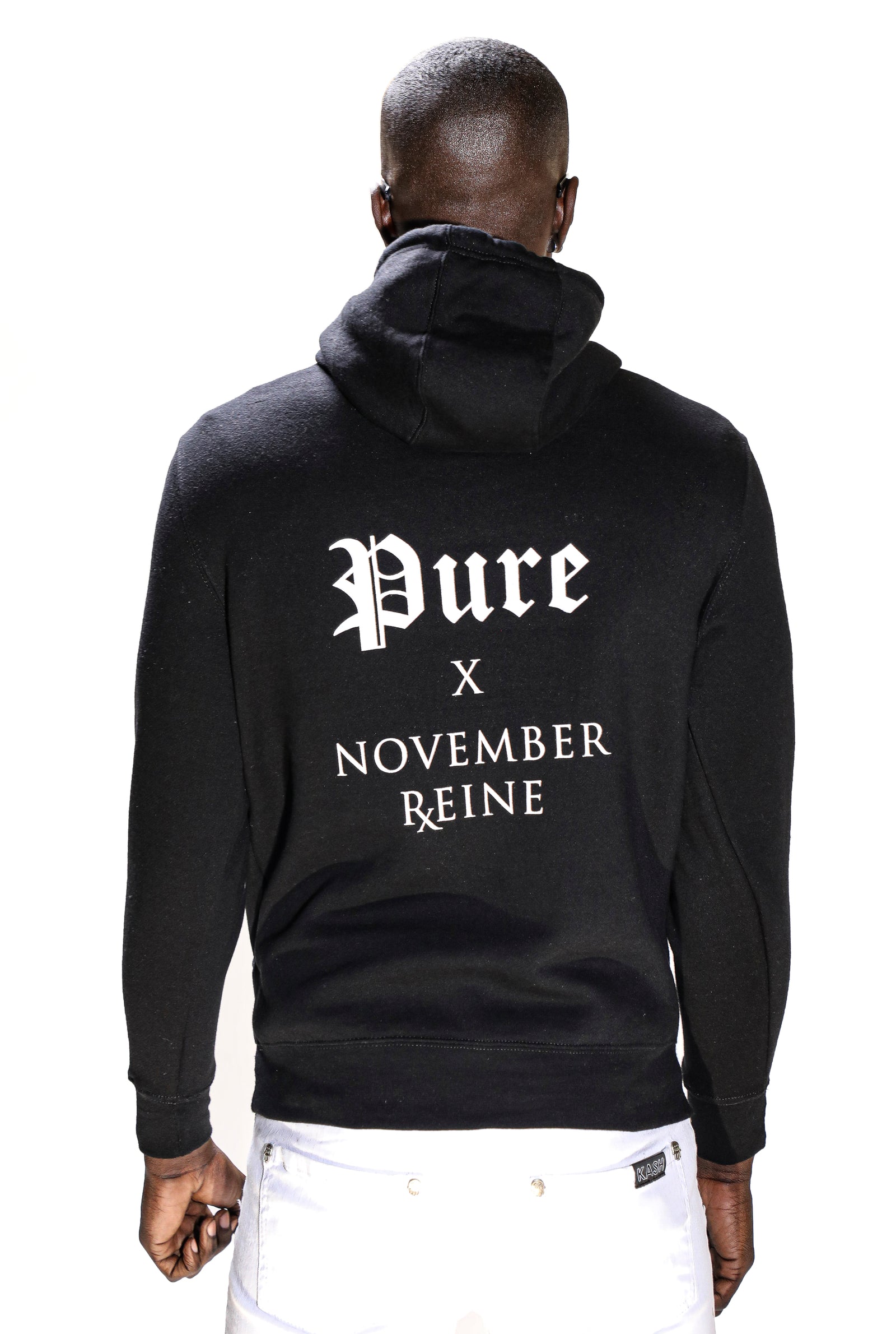 November Reine Fuck the Price Hoodie-Black