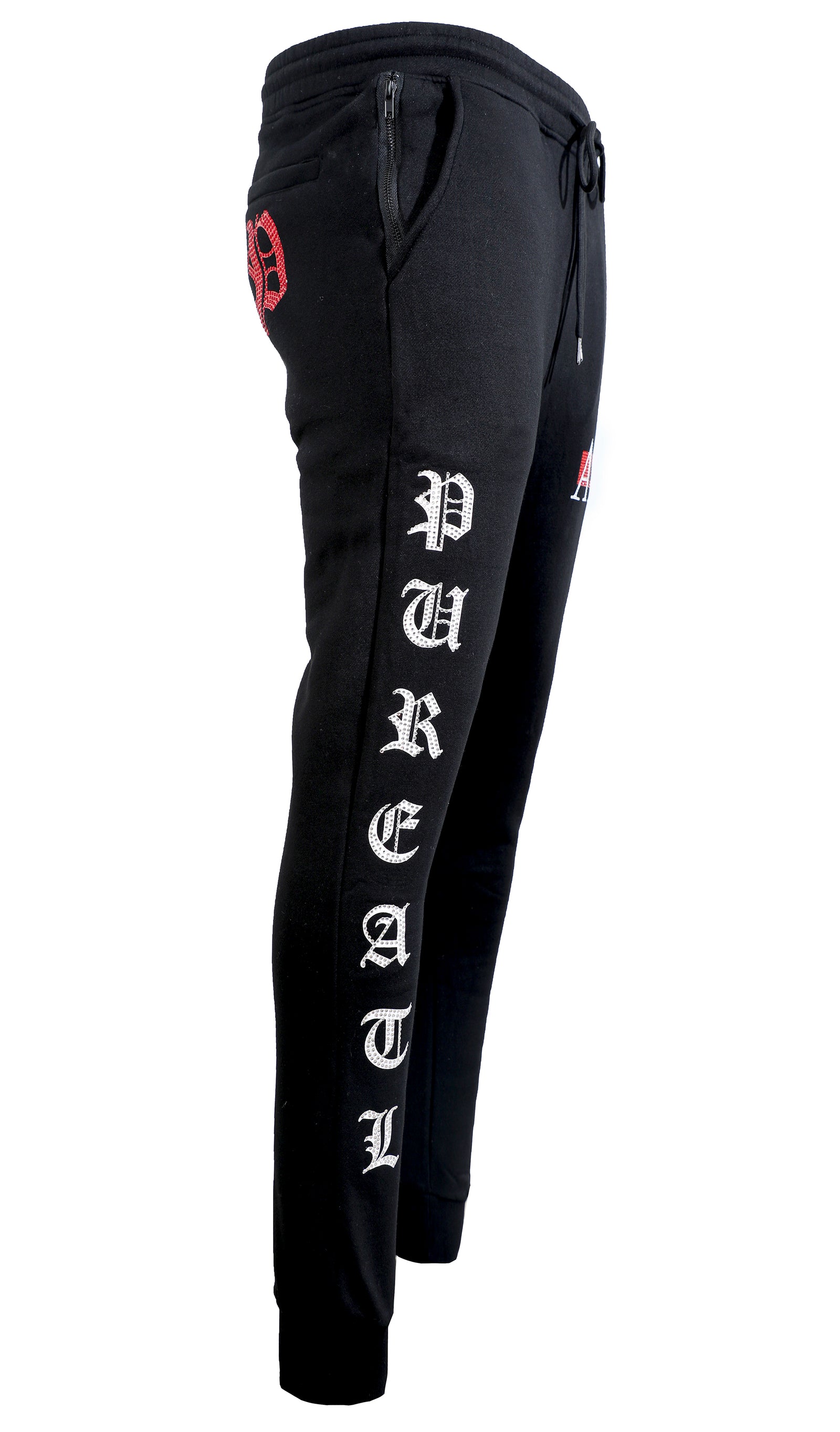 Pure Atlanta Culture Sweatpants in black – view 3 of 7