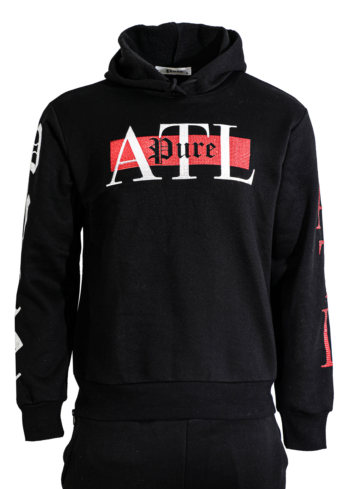 Pure Atlanta Culture Sweatpants-Black