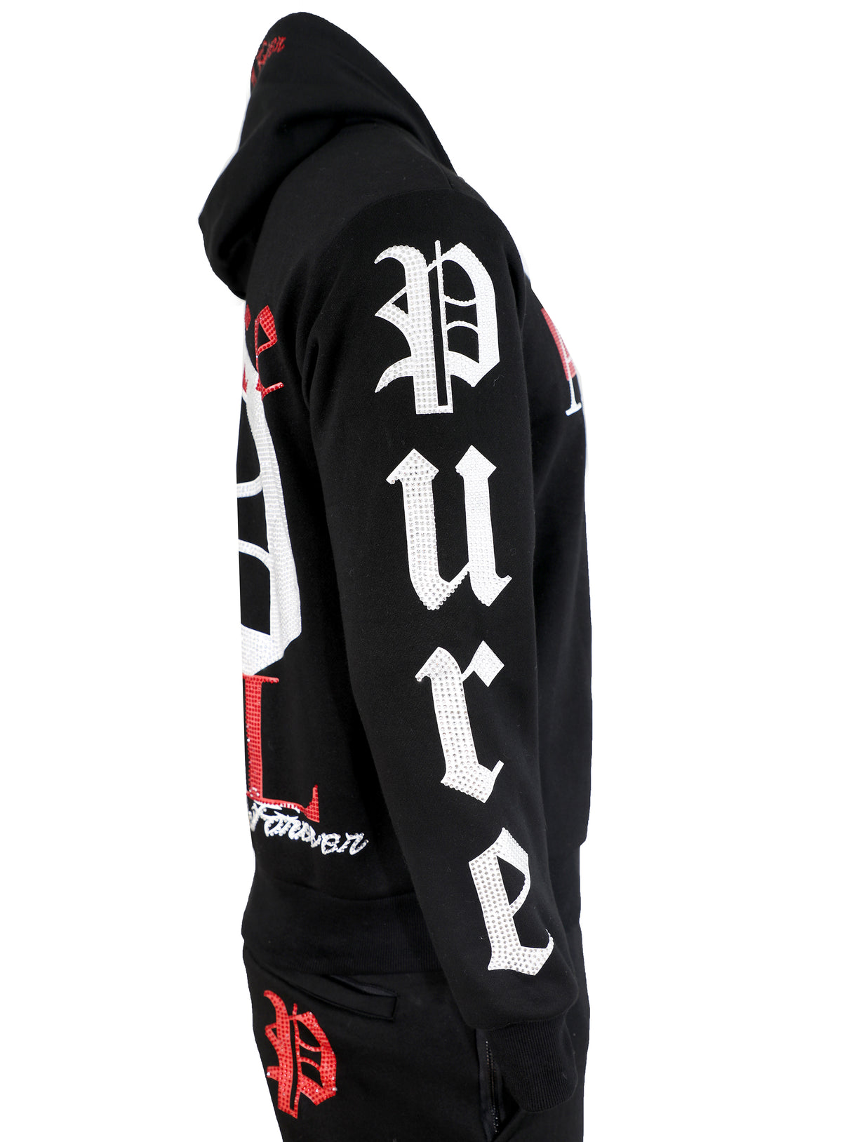 Pure Atlanta Culture Sweatpants-Black