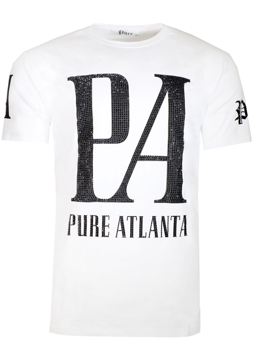 Pure "PA" Diamond Tee in white – view 1 of 3