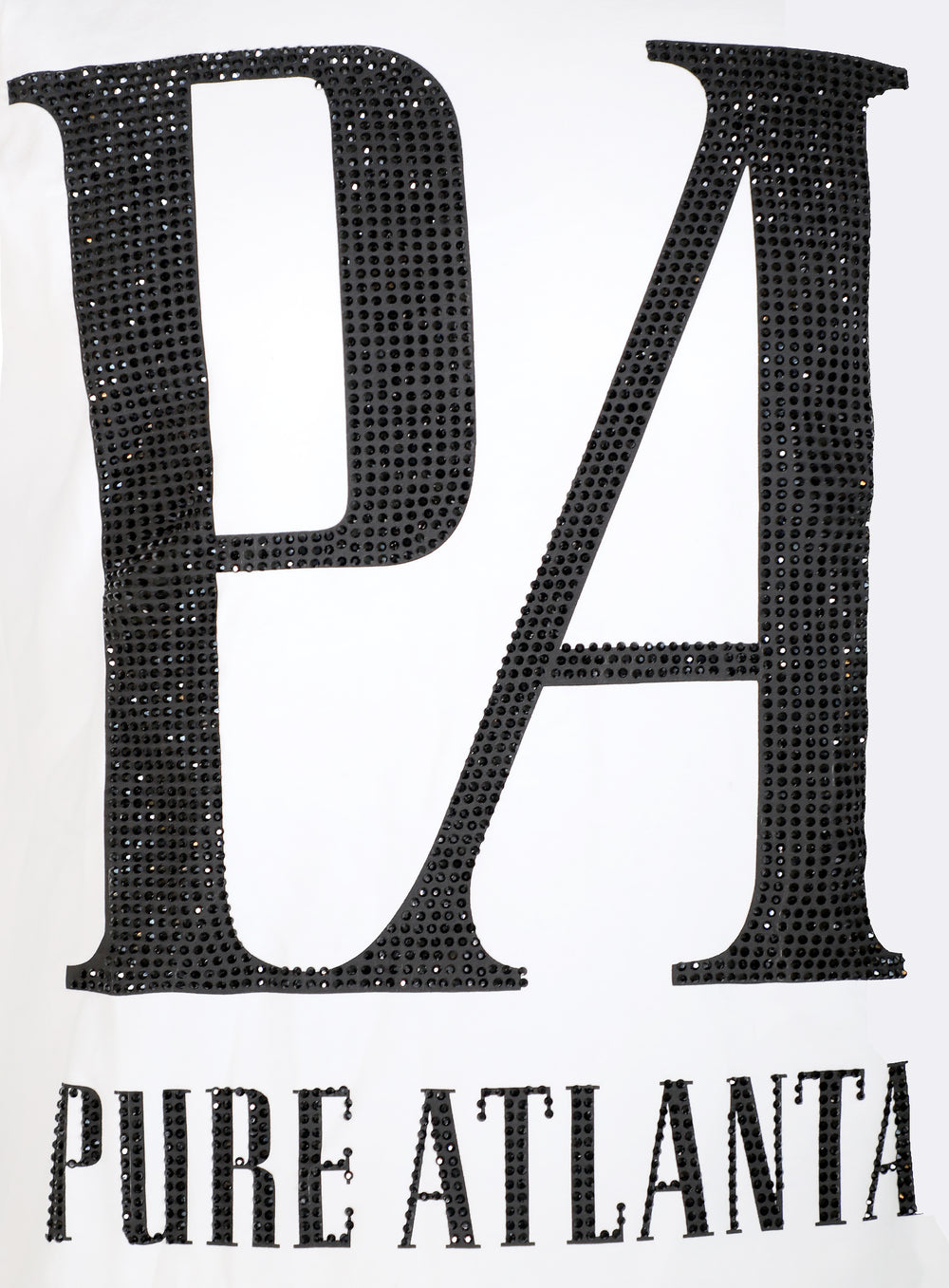 Pure "PA" Diamond Tee in white – view 2 of 3