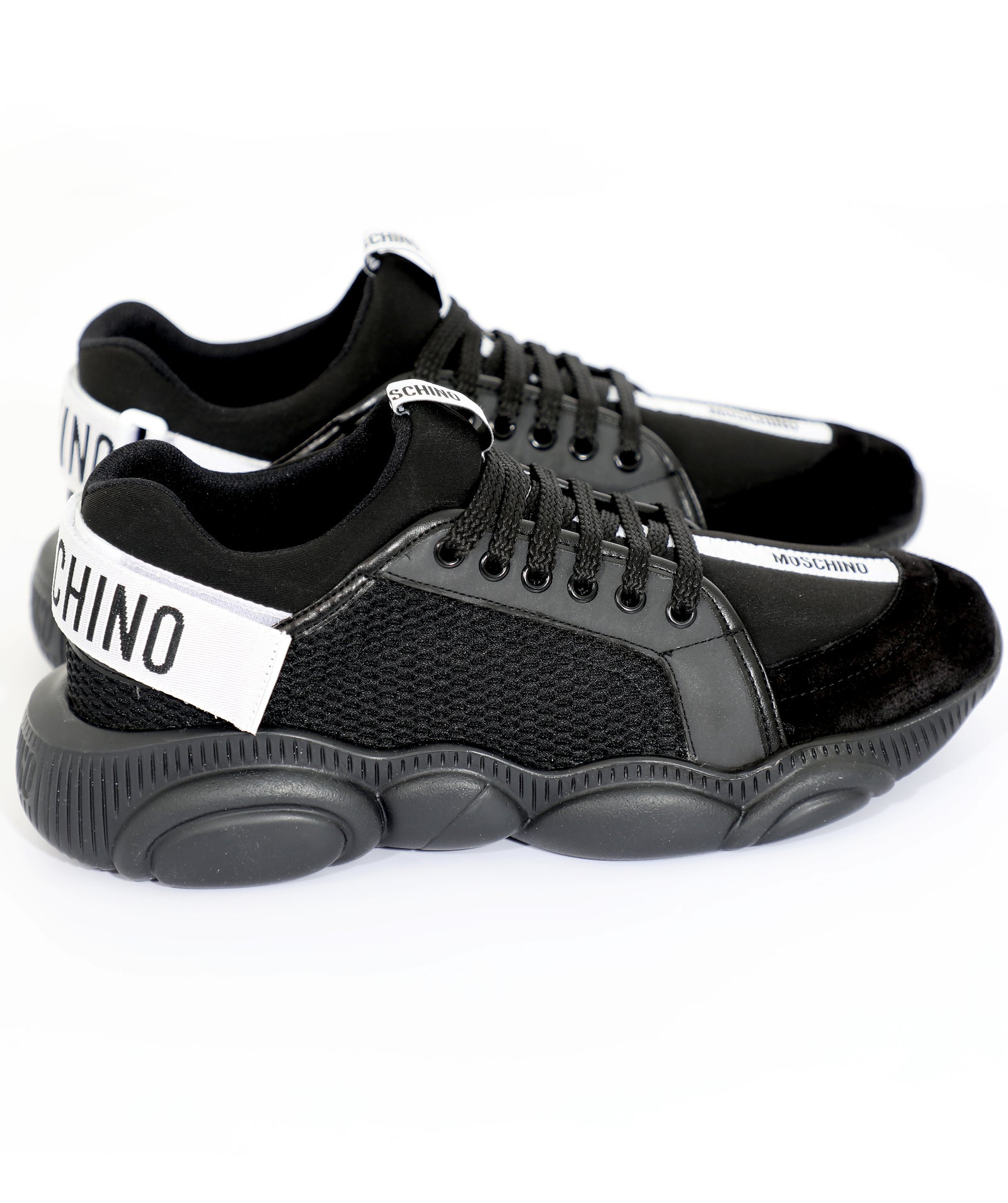 MOSCHINO SNEAKERS-BLACK