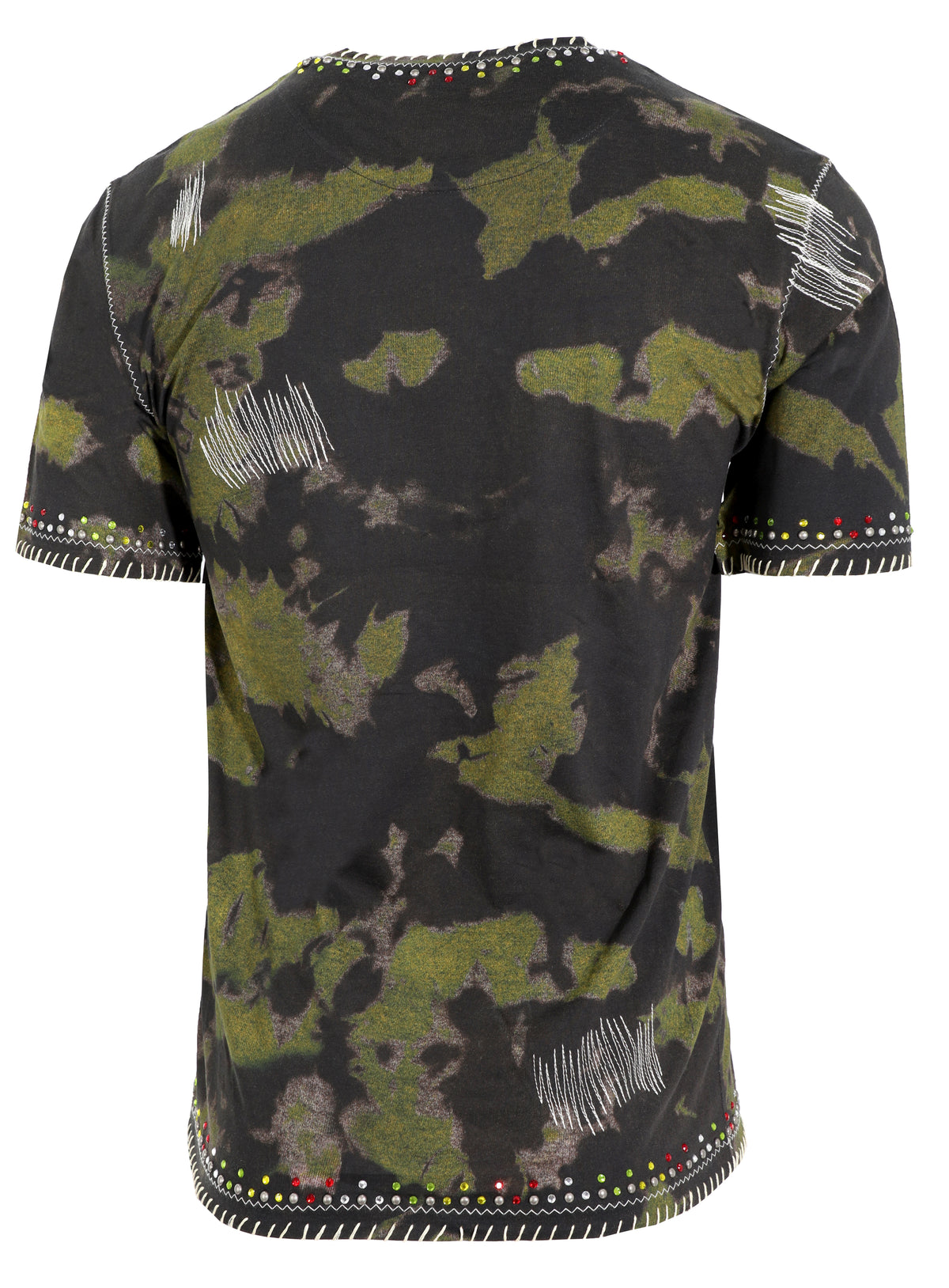 MOSCHINO KATAKANA LOGO TEE - CAMOUFLAGE
