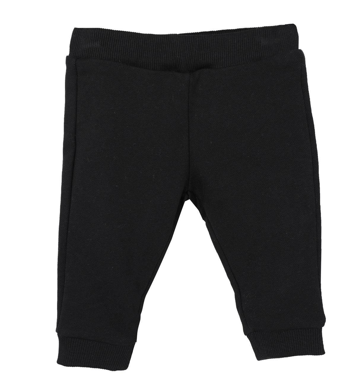 Trousers With Logo On Back - Black
