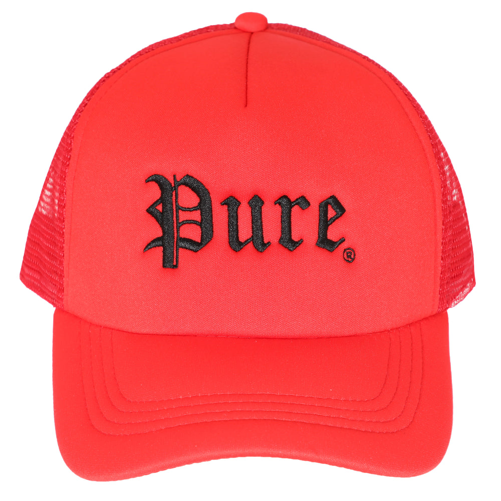 Pure Logo Snapback in red – view 1 of 5