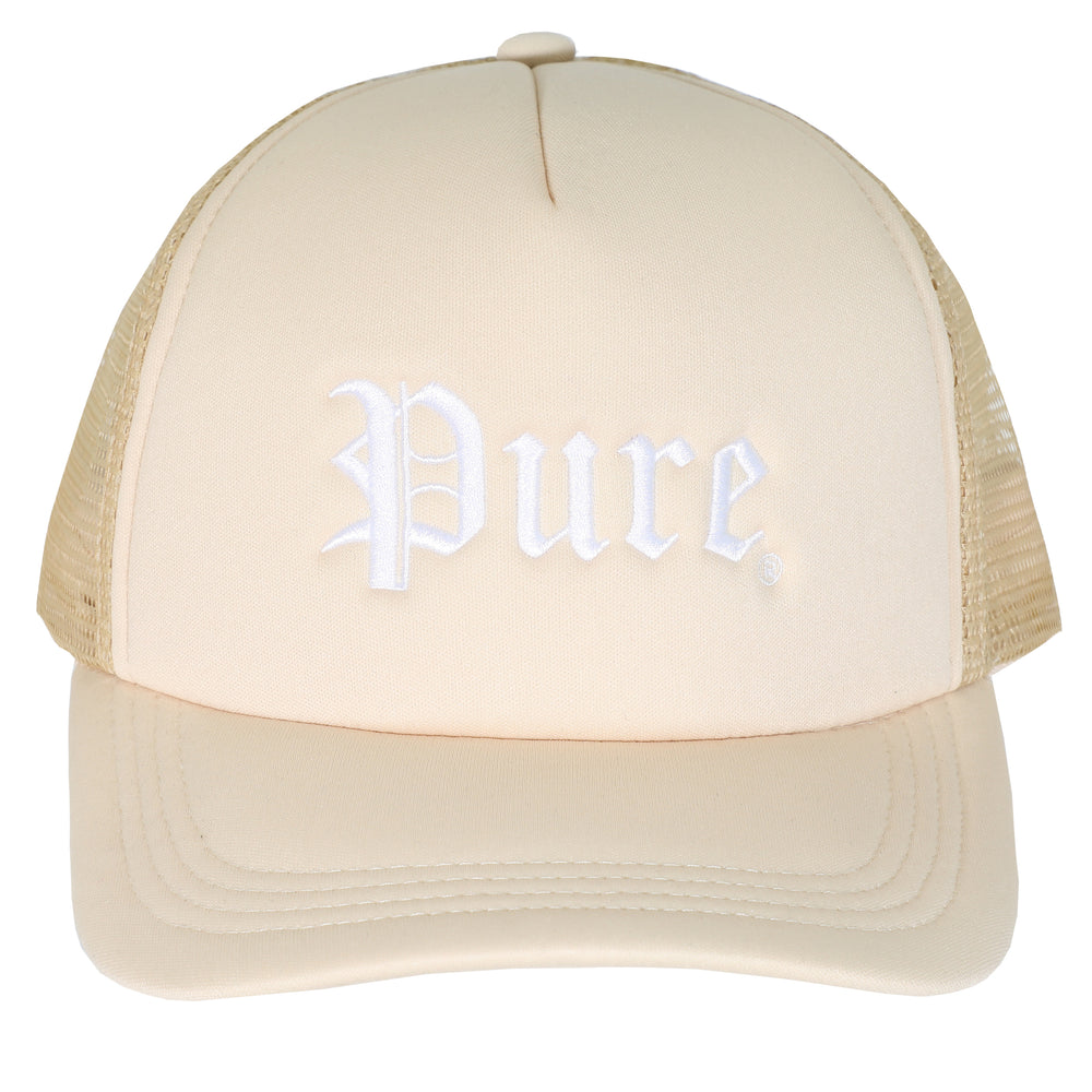 Pure Logo Snapback in Cream – view 1 of 5