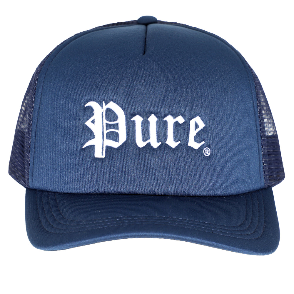 Pure Logo Snapback in navy – view 1 of 4