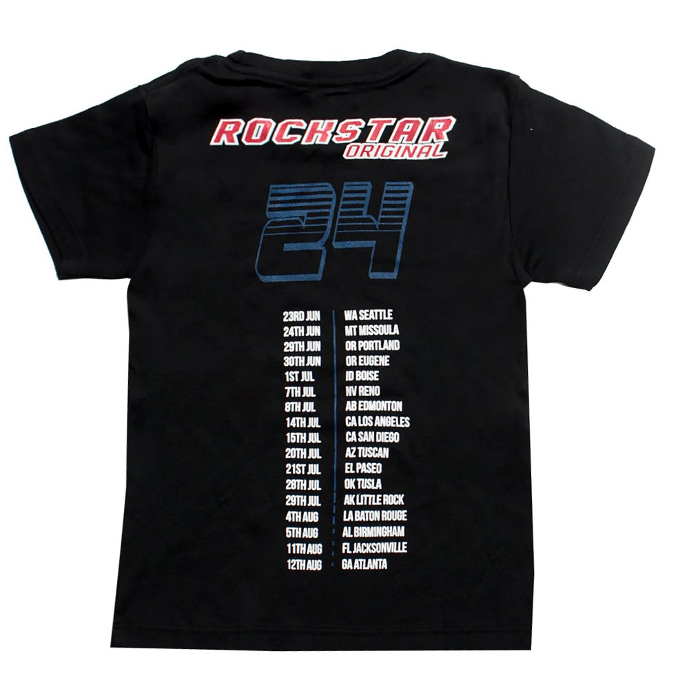 Kids Elliott Tee | Black