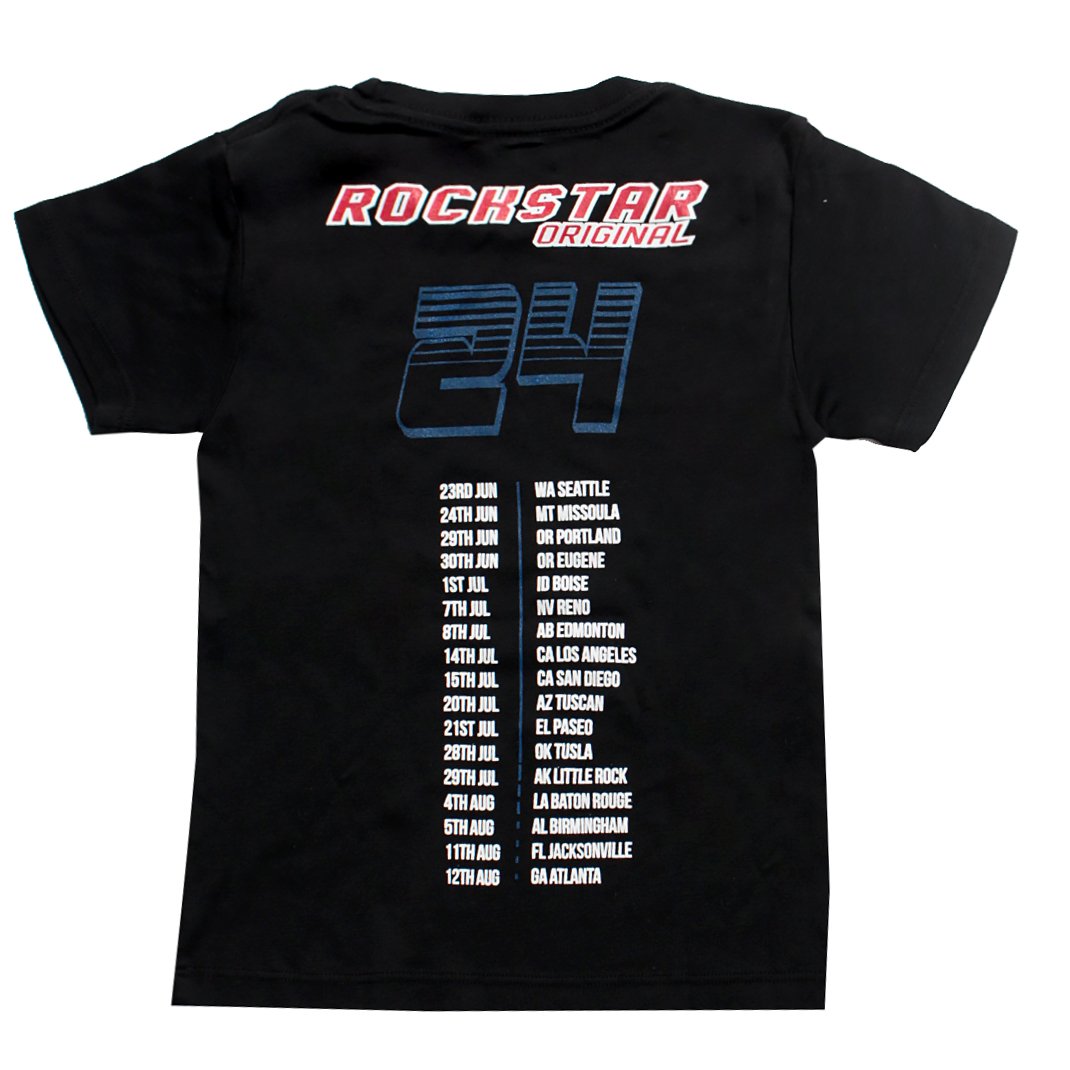 Kids Elliott Tee | Black
