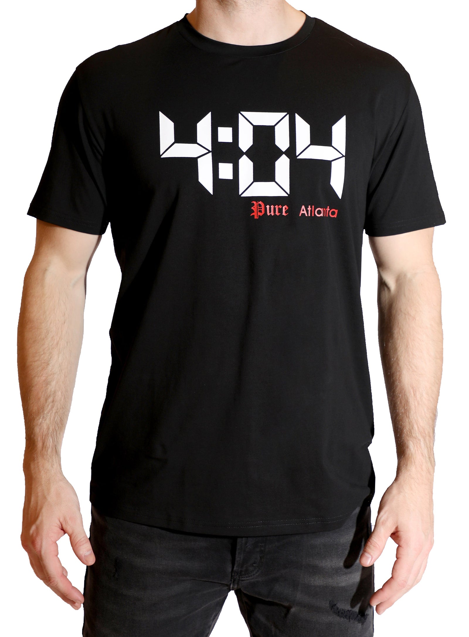 Pure 4:04 Pure Atlanta Time Tee in black – view 2 of 4