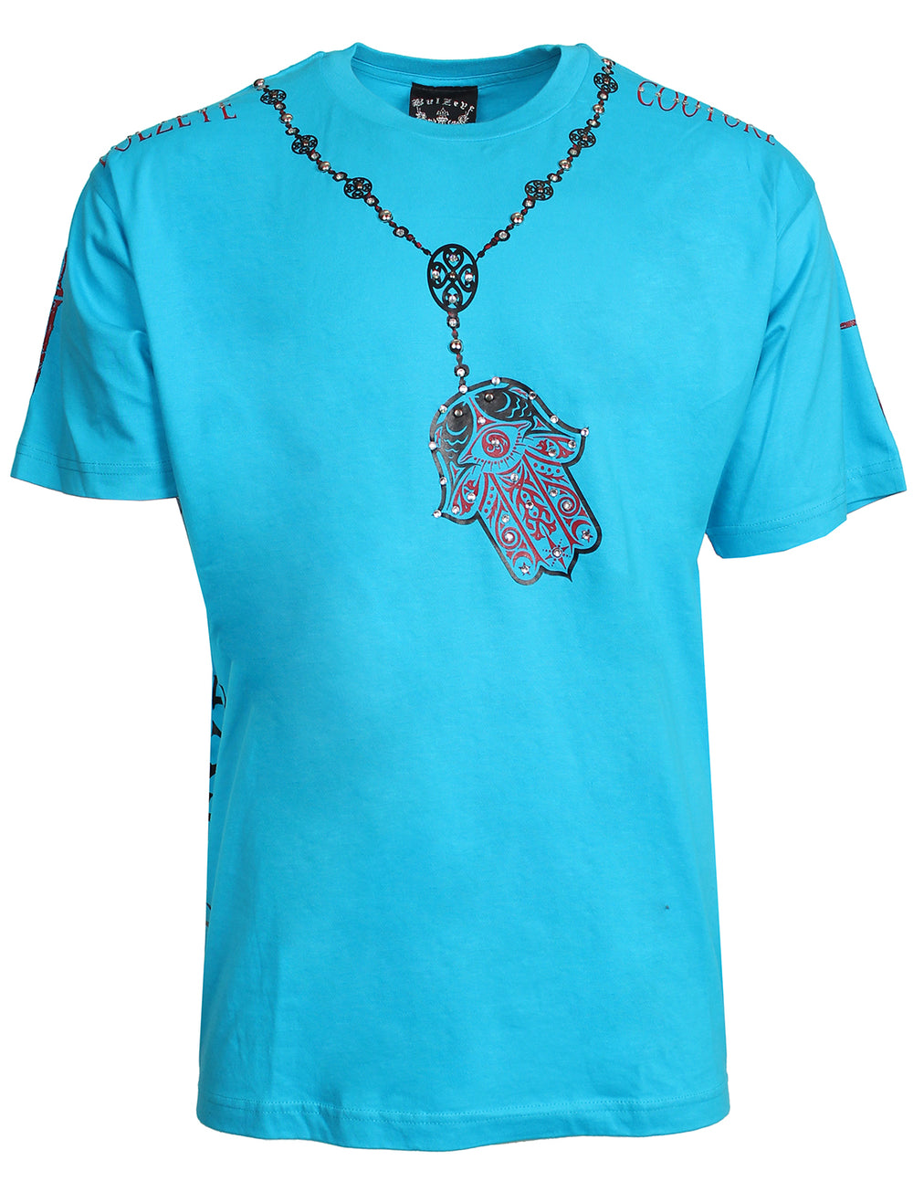 Bulzeye Hamsas Short Sleeve Tee in teal – view 1 of 2