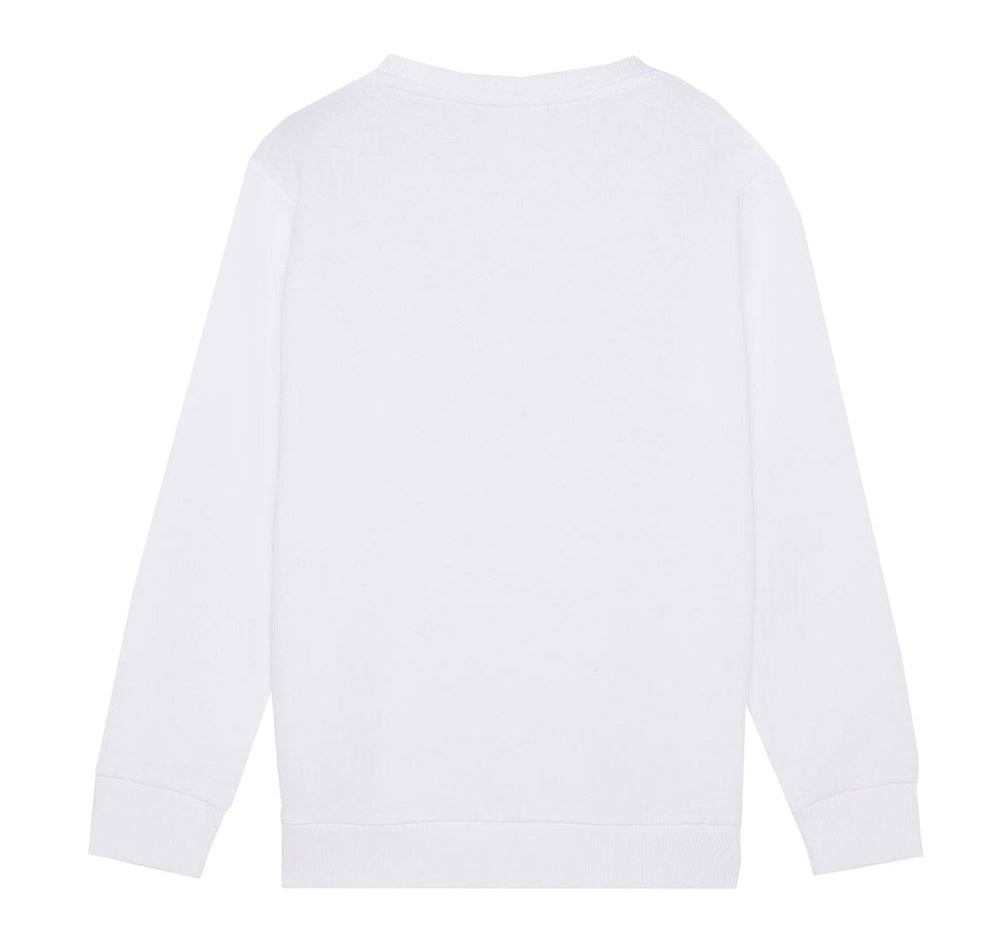 Classic Sweatshirt W/ Logo - White