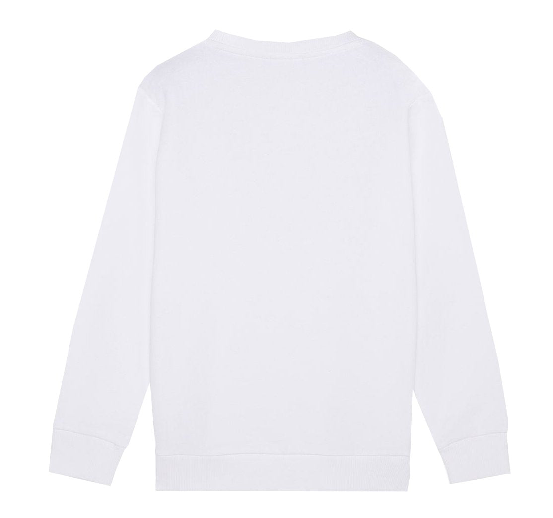 Classic Sweatshirt W/ Logo - White