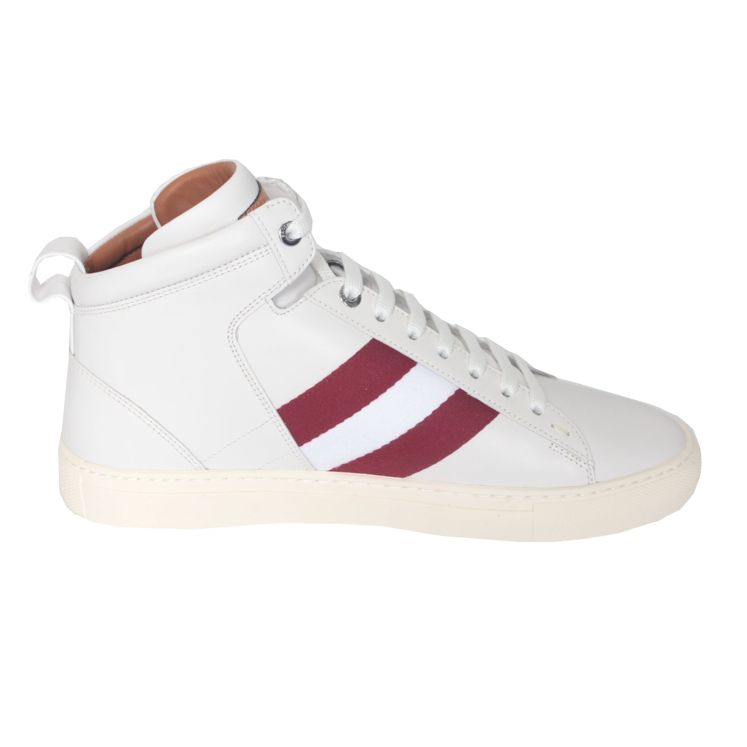 Men's Hedern High Top Sneakers-White