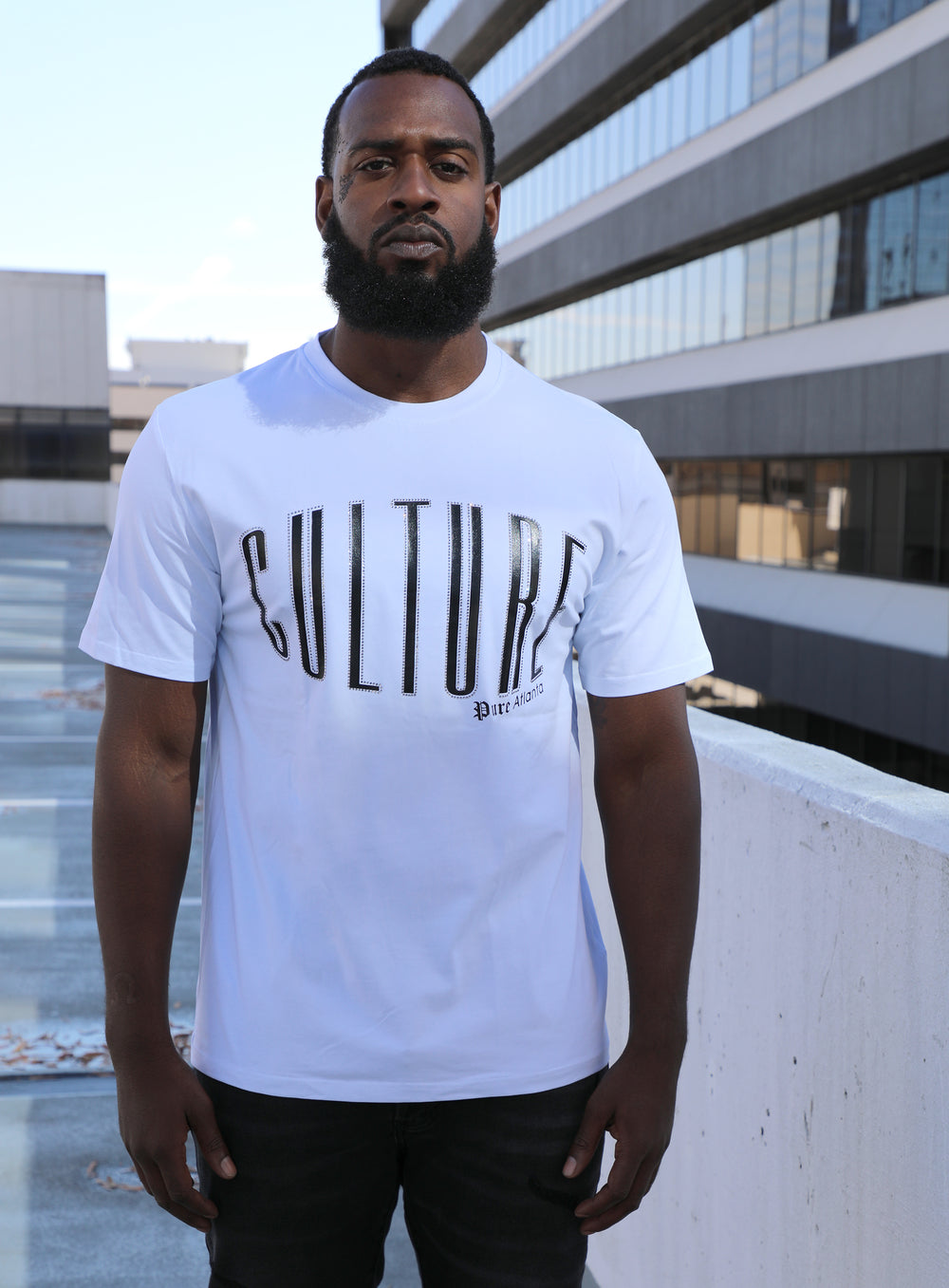 Pure Culture Diamond Tee in white – view 5 of 9