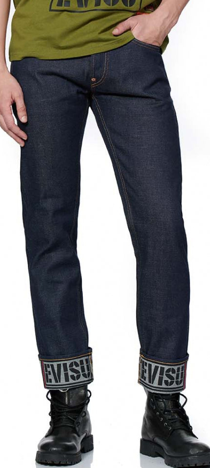 Men's Slim fit Denim Jeans with Seagull Print