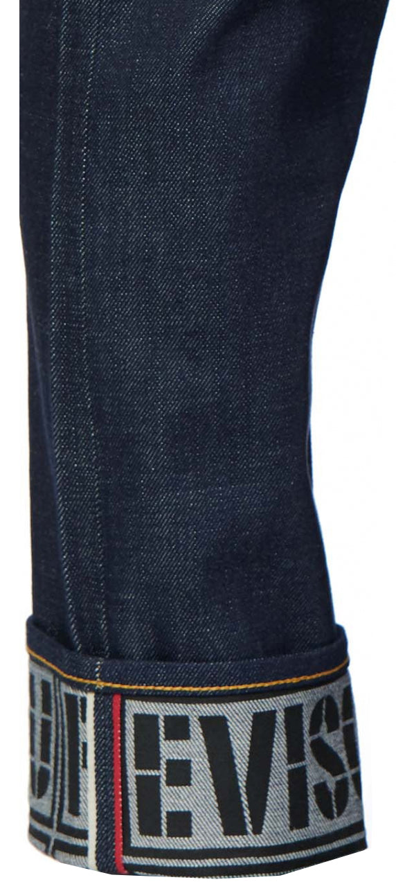 Men's Slim fit Denim Jeans with Seagull Print