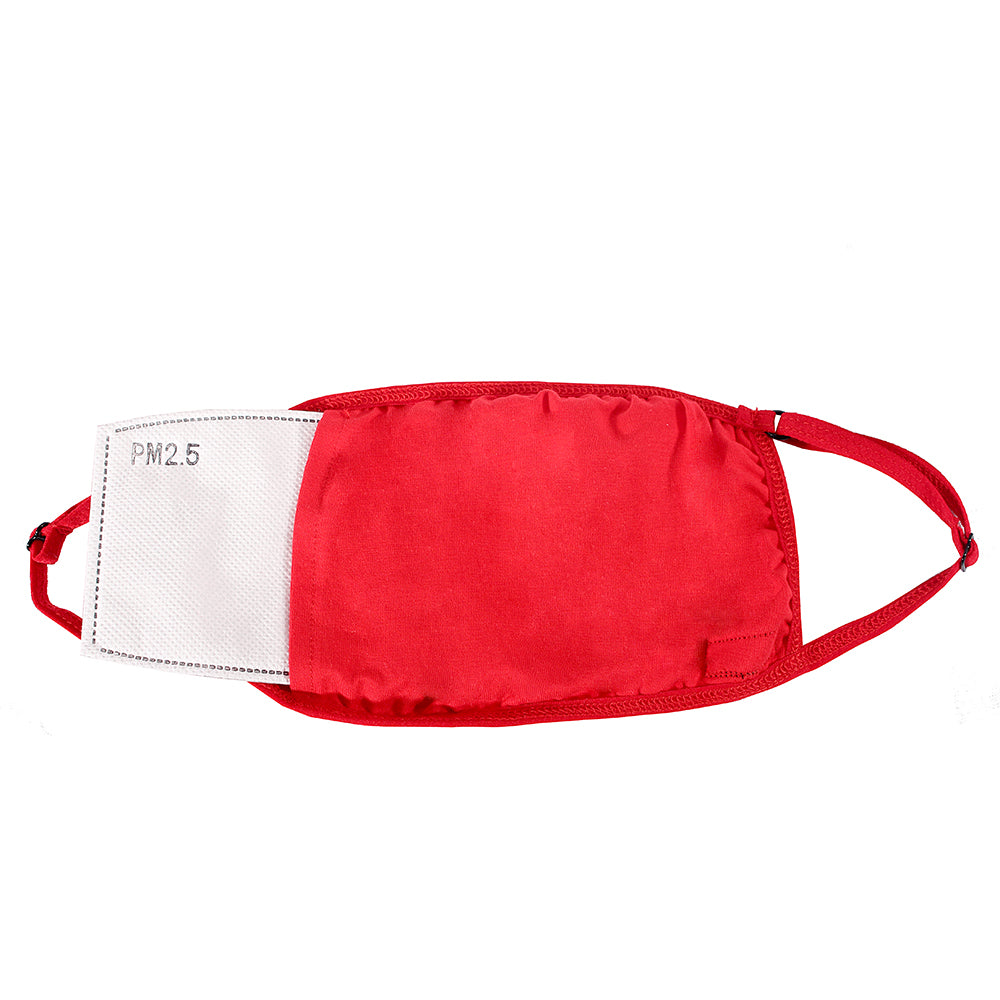 FASK Full Stoned Cotton 2.0 Mask in red – view 2 of 3