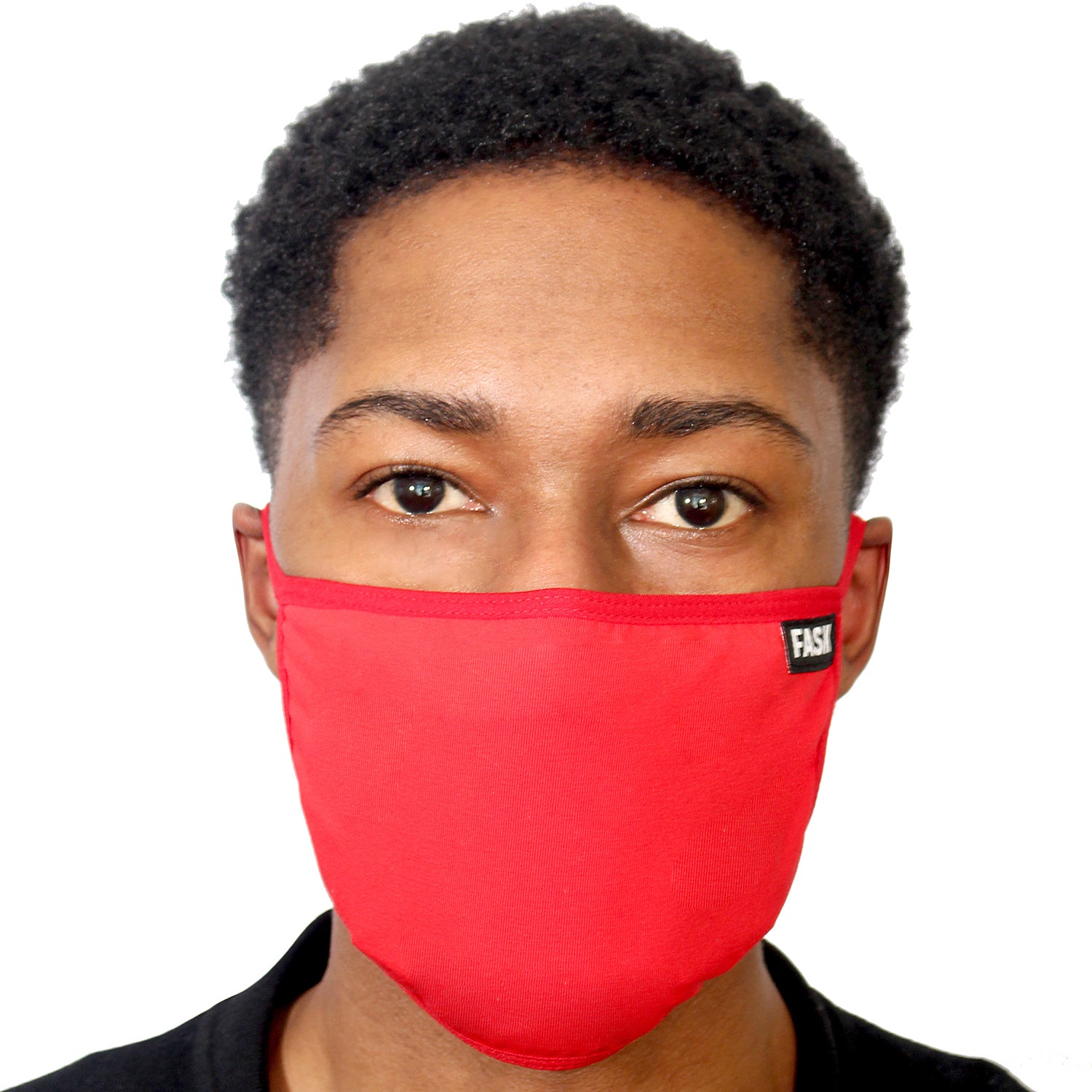 FASK Clean Cotton 2.0 Mask with Interchangeable Filter and Adjustable Size Strap