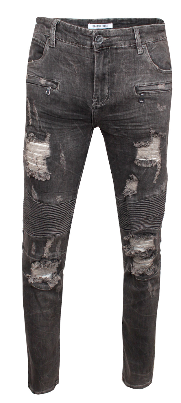 Men's Cosmos Denim-Charcoal