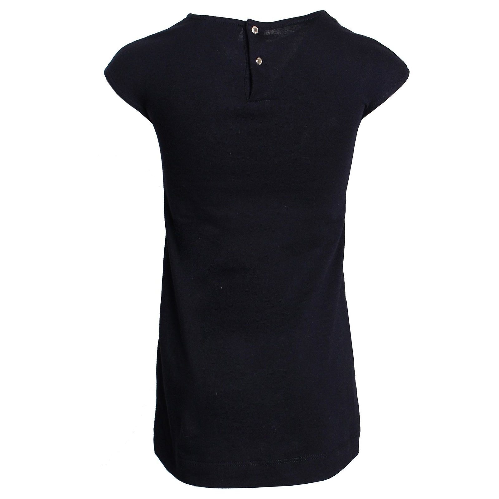 Young Versace Girls' Bap Sleeve Dress in navy – view 2 of 2