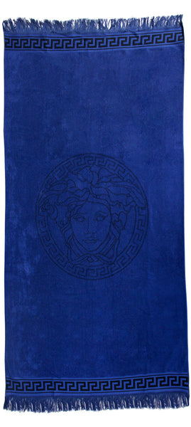 Versace Embroidered Medusa Towel - PureAtlanta.com