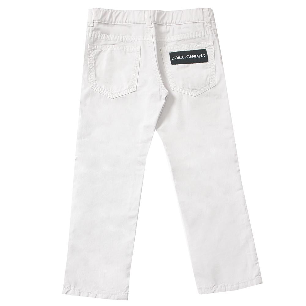 Kids-Boys Pants-Light Grey