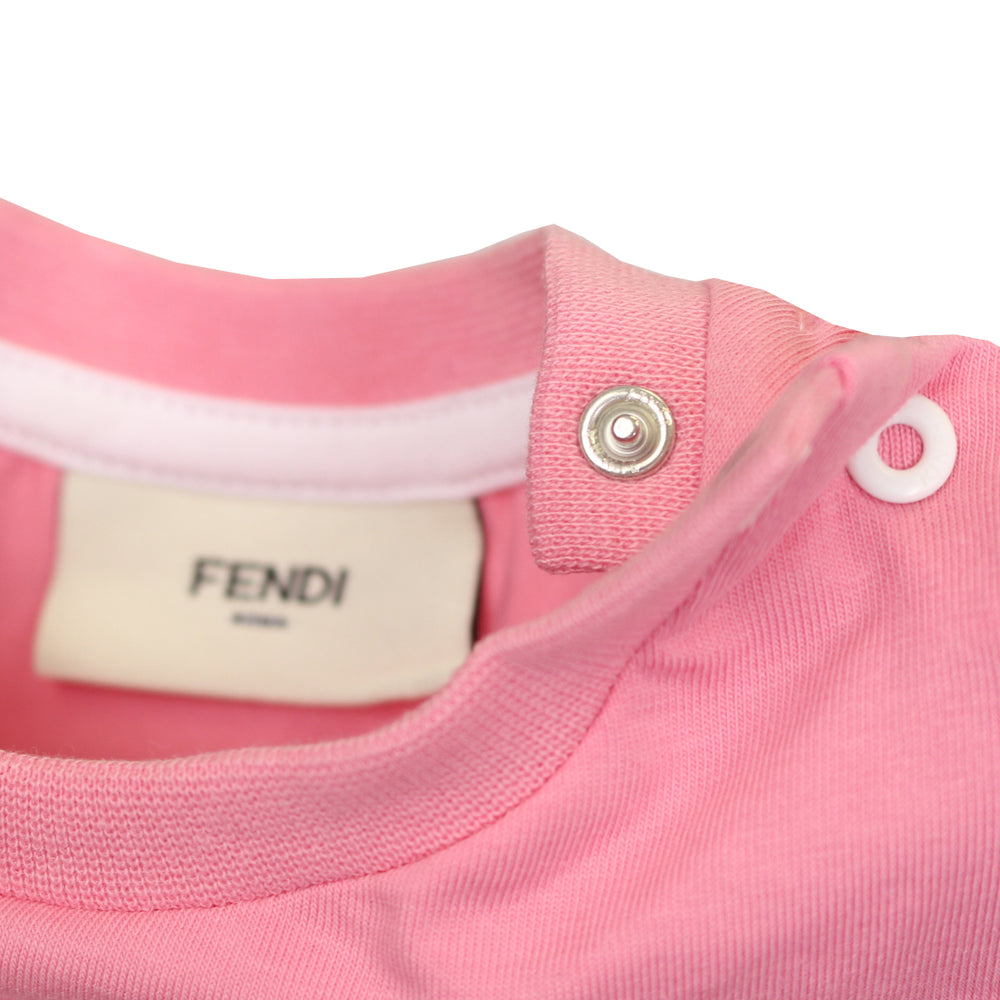 Fendi | Baby Girl S/S Logo Tee
