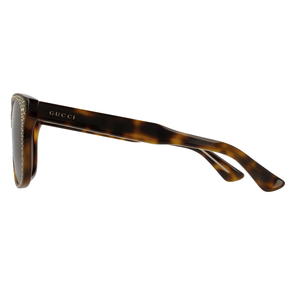 GUCCI Square-frame rhinestone sunglasses – view 2 of 2