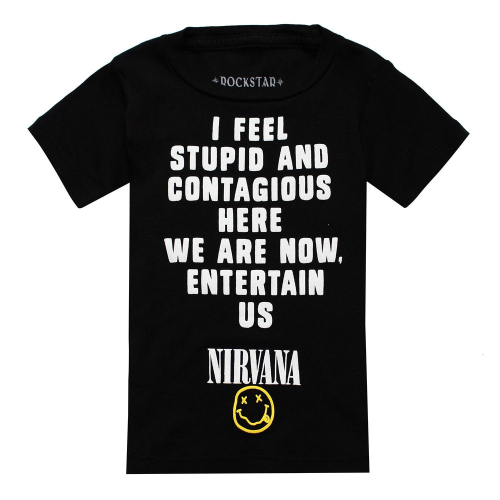 Rockstar Kids Kurt Tee in charcoal/black – view 1 of 1