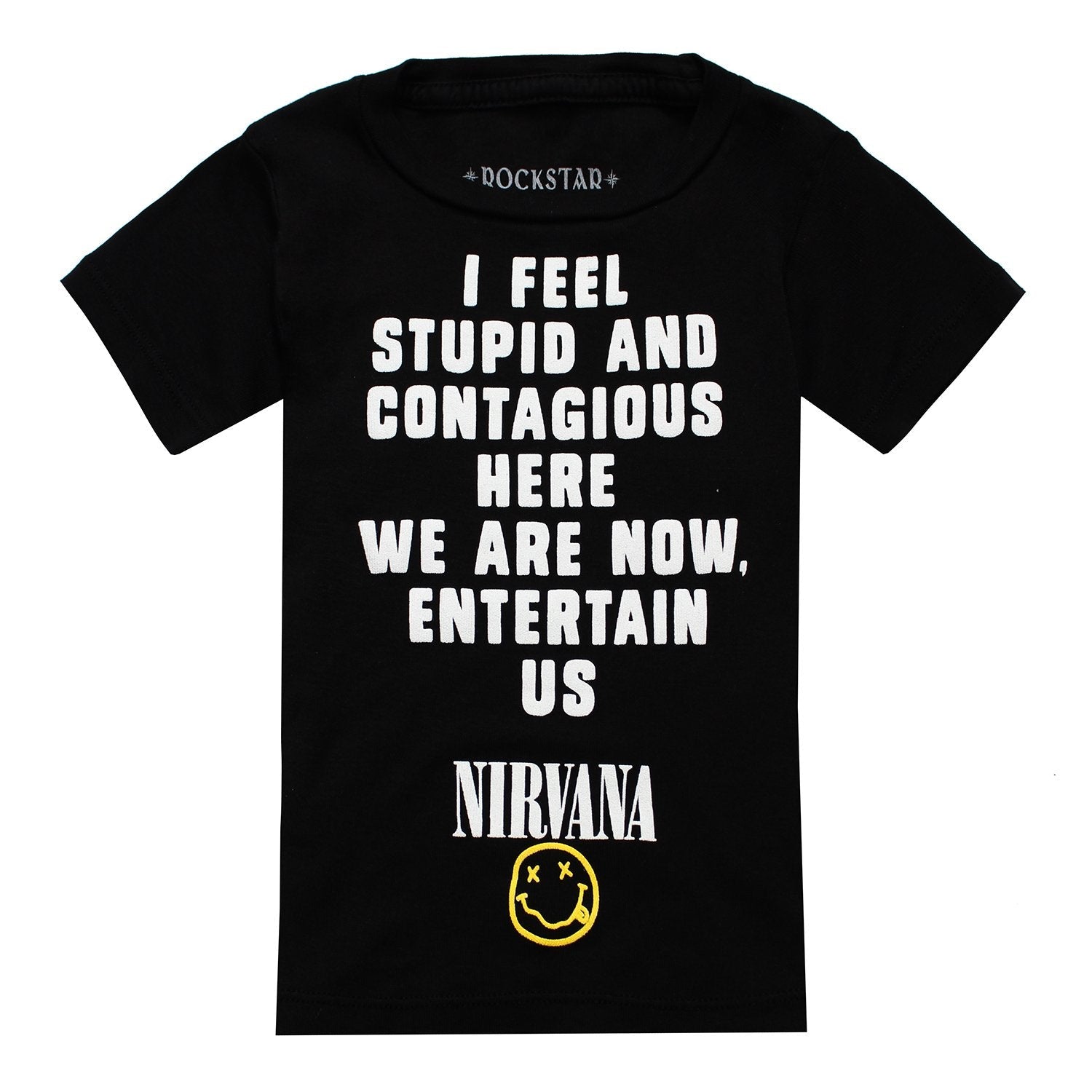 Rockstar Kids Kurt Tee in charcoal/black – view 1 of 1