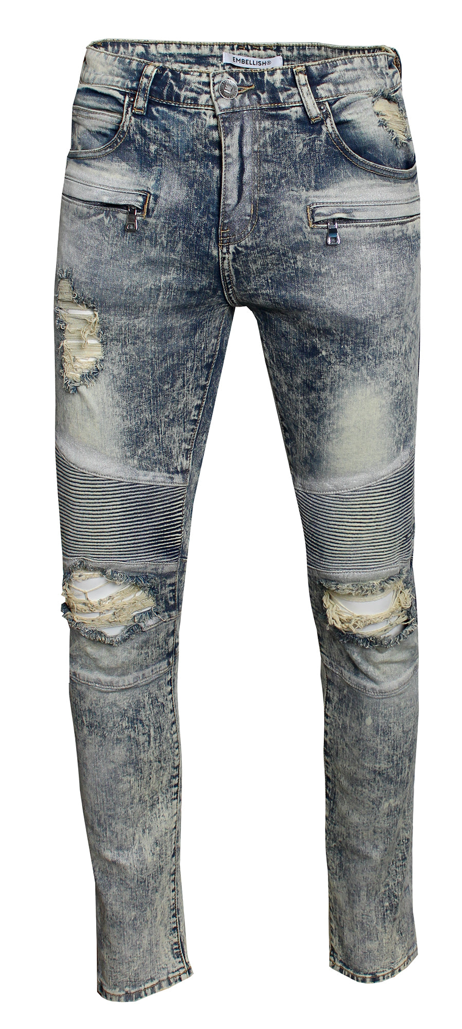 Alfredo Biker in Acid Wash