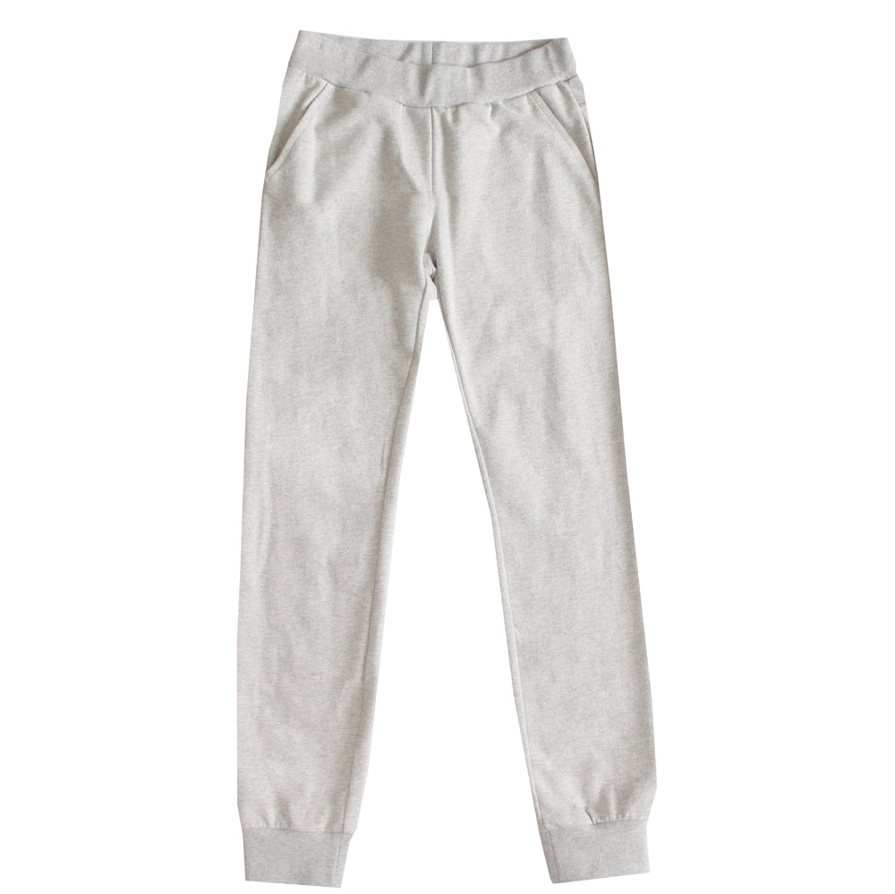 Fendi Girls Sweatpants with logo in grey – view 2 of 2