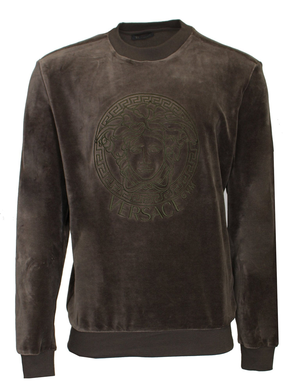 Velour Versace Crew Neck